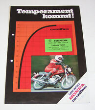 Prospekt / Broschüre Honda CB 125 Twin !