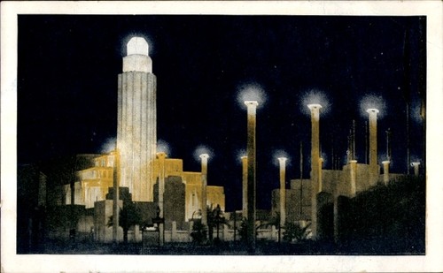Paris kolonialausstellung - ak, paris,