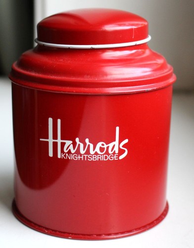 Leere blechdose harrods - leere,