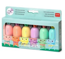 Legami 6er Set Mini Textmarker