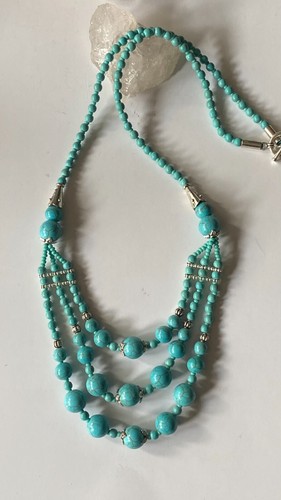 Collier edelstein türkis - edelstein,