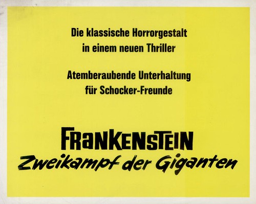 Frankenstein zweikampf der - frankenstein,