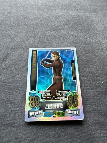Topps force attax anakin - force,