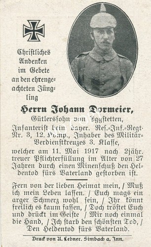 Foto sterbebild deutscher - wk, i