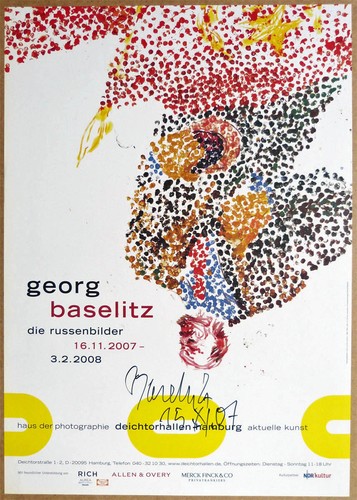 Georg baselitz hand - georg, signiert
