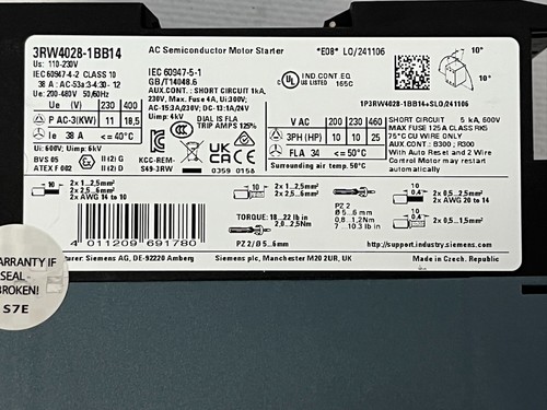 Siemens 3rw4028 1bb14 - siemens, 3rw4028-1bb14