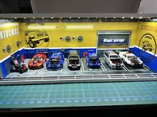 ? 1:64 Diorama Display Diecast Car Magic Garage Parking Modellauto LED PVC