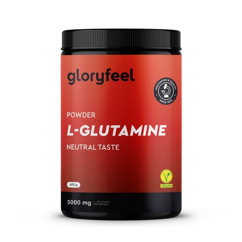 Glutamin pulver 600g - 600g,