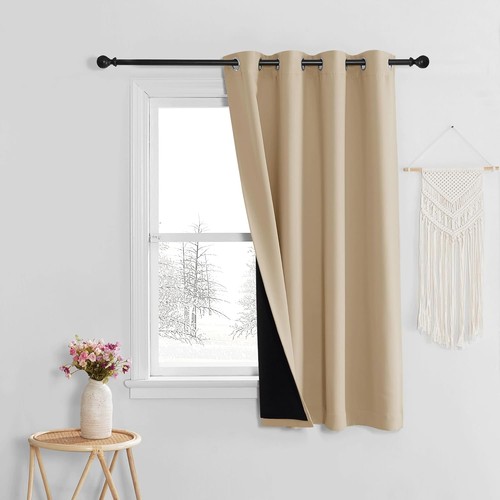 Blickdichte gardine 160x140cm - blickdichte,