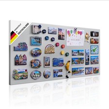 Metall Magnettafel grau Memoboard Pinnwand magnetisch Magnetboard Magnetwand