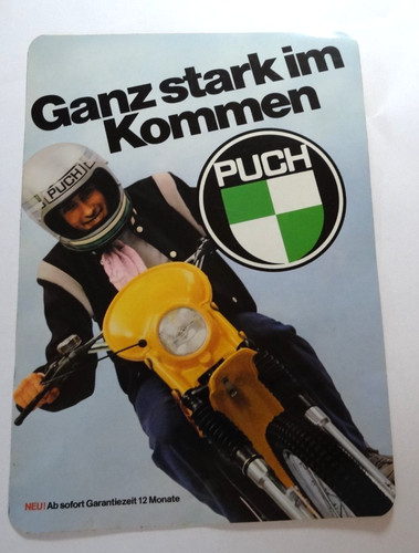 Alter händler aufkleber puch - händler-aufkleber,