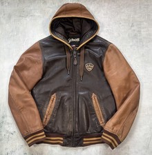 Schott NYC Lederjacke Hooded