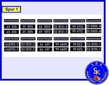 Dampfloknummern Deutsche
