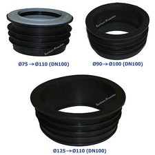 Dichtmanschette DN100 Gummimanschette Gummimuffe Gummidichtungen Manschette