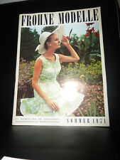 Frohne Modelle Sommer 1971