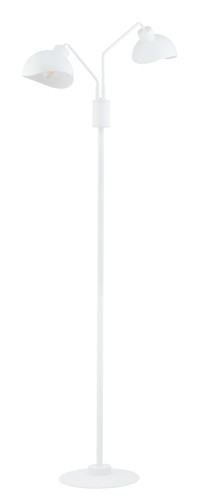 Weiße stehlampe flammig - weiße, 2-flammig