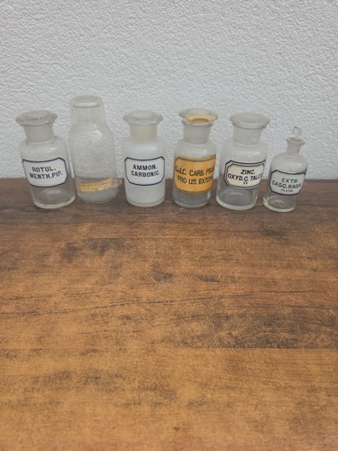 Apothekerflaschen 6er set - apothekerflaschen,