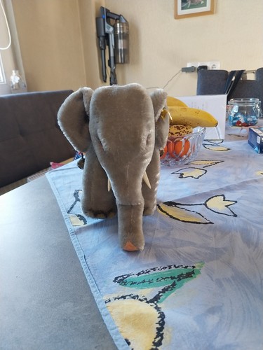 Steiff antiker elefant 50 - steiff, ca.