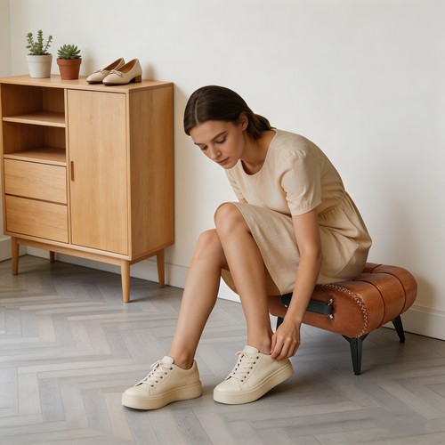 Fußhocker leder fußbank sofa - fußhocker,