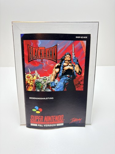 Blackhawk snes spielanleitung - snes,