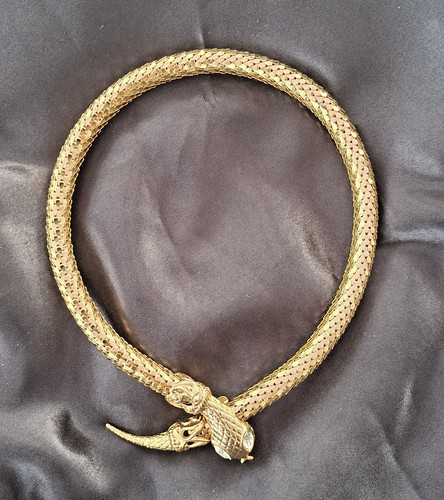 Halskette schlange gold farbe - halskette, gold-farbe