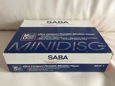 SABA MCD-1 High-End ultra compact portable Minidisc Player in OVP - vom Händler