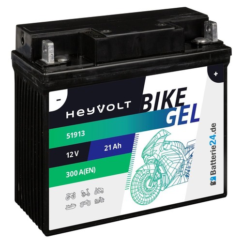 Gel motorradbatterie 21ah 12v - gel,