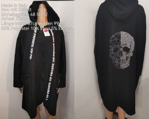 Totenkopf glitzer boucle - totenkopf,