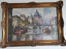 Kunstwerk: Ölgemälde von Horst Miesler (im sehr guten Zustand)