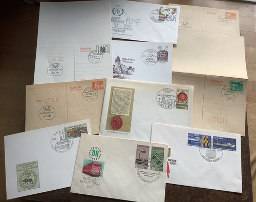 Ddr ganzsachen - ddr, 33