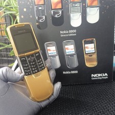 GOLD -RARE GENUINE NOKIA 8800