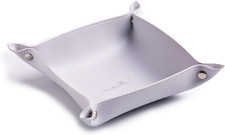 Leather Jewelry Valet Tray for