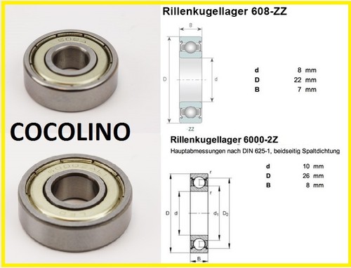 Lager rillenkugellager - lager,