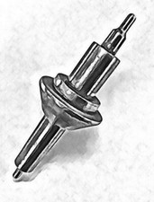 1 Stück Unruhwelle für Omega Ronda Nr. 1872