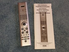 Original TCM Universal-Fernbedienung 218681 Codeliste