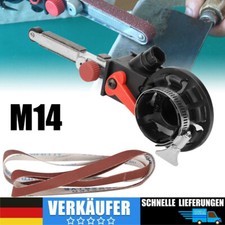 Elektro Bandschleifer Fingerfeile Winkelschleifer Sandbandkopf Bandfeile Für M14