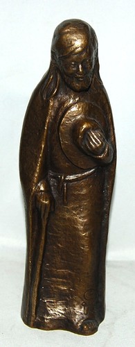 Bronzefigur josef der hirte - josef,