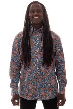 Comycom Herren Paisley Langarm