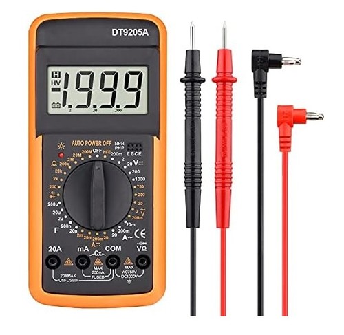 Multimetro digitale tester - tester, con