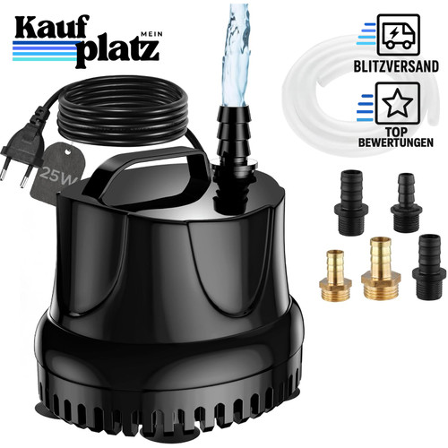 25w mini tauchpumpe 1500l - mini,