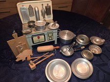 Puppengeschirr+Kochherd-Konvol