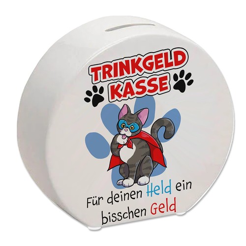 Spardose für trinkgeld mit - spardose,