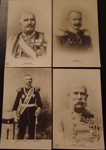 Vintage postkarten stück - vintage, 4