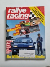 Rallye Racing 07/1993 Formel 1, Rallye, DTM,  Porsche Carrera RS, Opel Astra GSI