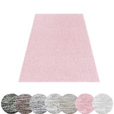 Kurzflor Teppich Flachgewebe