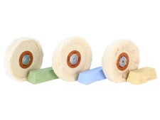 6-tlg. Pfeifen Polierset