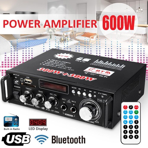 600w usb hifi bluetooth auto - hifi,