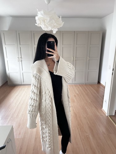 Zara strickmantel cardigan - zara,