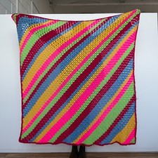 Vintage hell gehäkelt Mitte