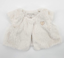 Guess Mädchen Kuschelige Kurze Weste Bolero in Gr. 68/74 (6-9 Monate)